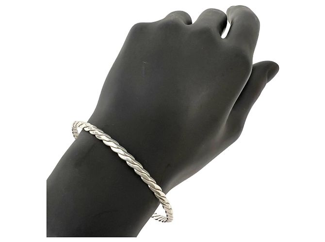 Tiffany & Co Brazalete Tiffany Vintage Twist Plata - vista 2