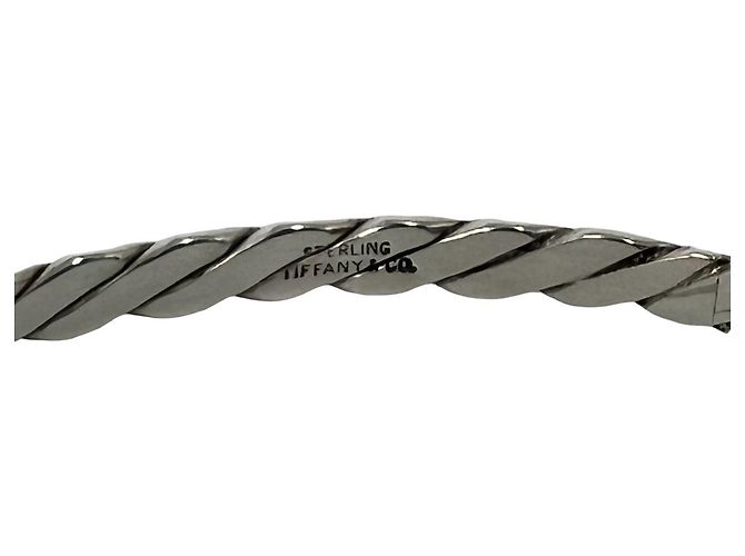 Tiffany & Co Brazalete Tiffany Vintage Twist Plata - vista 3