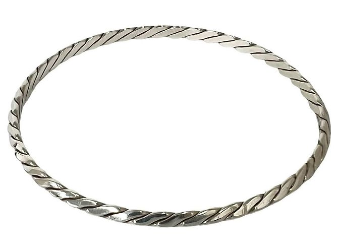 Tiffany & Co Brazalete Tiffany Vintage Twist Plata - vista 5