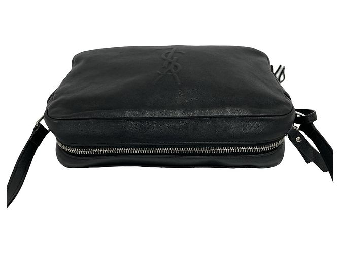 Borsa Lou Camera Saint Laurent Nero - vista 4