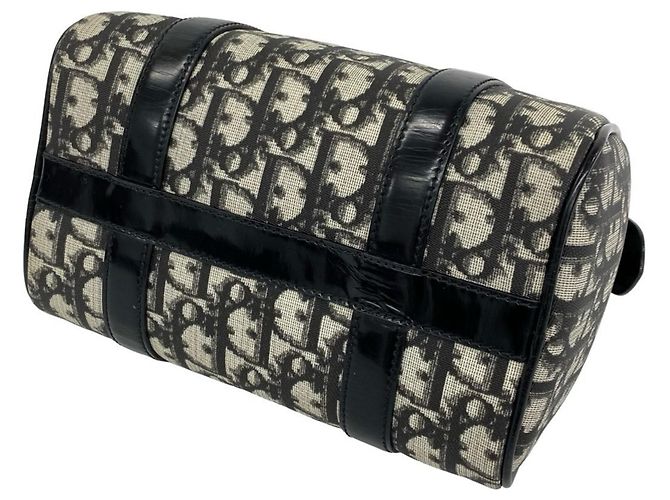 Borsa Christian Dior con motivo Trotter nera Nero - vista 8