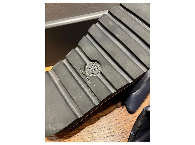 Ciabatte Louis Vuitton Monogram Bow Blu Monogramma - vista 3