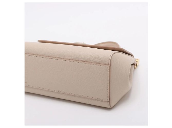 Dolce & Gabbana Miss Sicily Leather Medium Rosa - vista 3