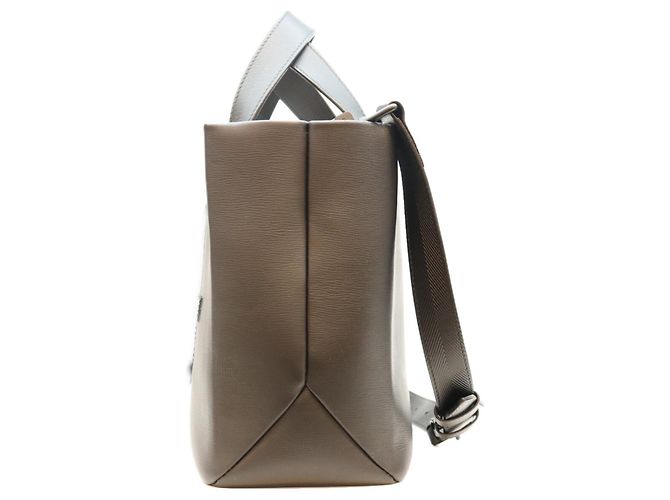 Mini sac à main Louis Vuitton en cuir de vachette Noir - vue 2