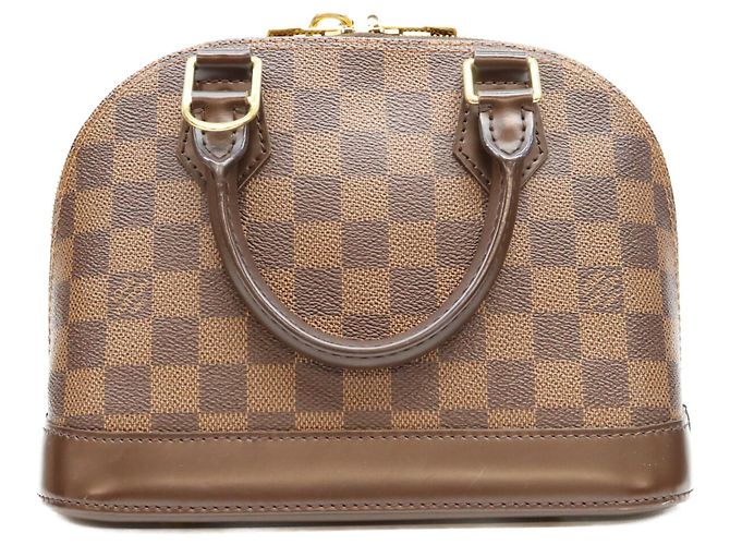 Louis Vuitton Damier Alma BB Handbag Damier ebene - view 3