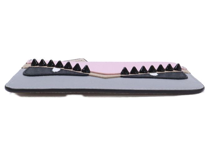 Fendi Schlüsseletui Rosa Beige Braun Pink - Ansicht 3