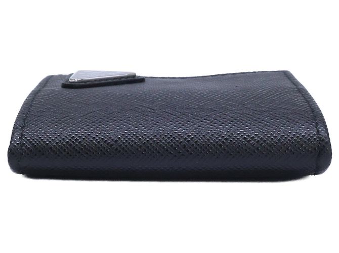 Cartera/Monedero Prada Saffiano Triangle Negro - vista 5