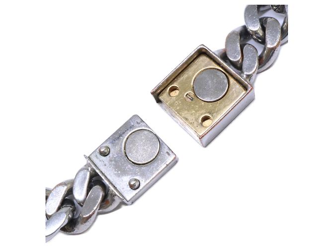 Collana a catena Fendi FF Logo Argento D'oro - vista 7