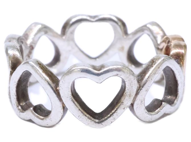 Tiffany & Co Tiffany 925 750 Sentimental Heart Ring Silber Golden - Ansicht 4