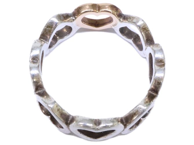 Tiffany & Co Tiffany 925 750 Sentimental Heart Ring Silber Golden - Ansicht 5