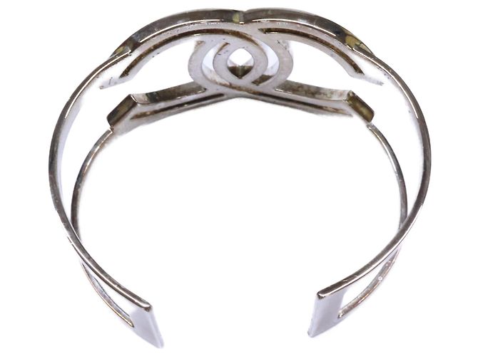 Bracciale Chanel B17V Rhinestone Coco Mark Argento - vista 6