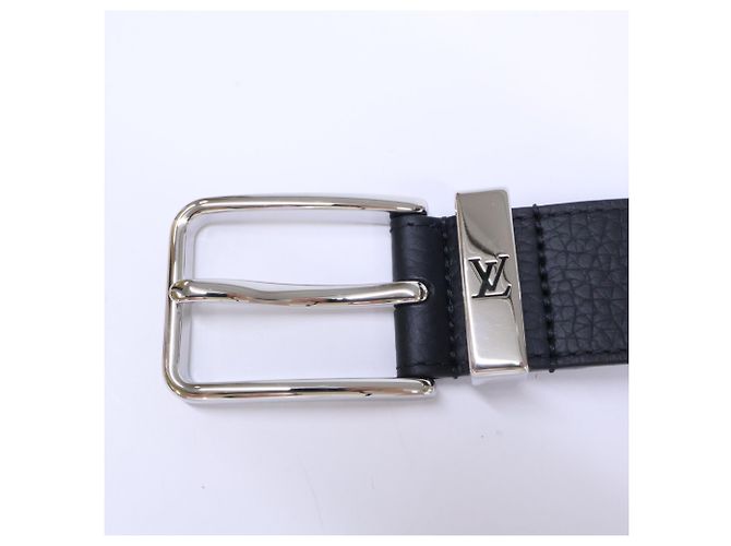 Cintura Louis Vuitton Pont Neuf 35MM Nero - vista 4
