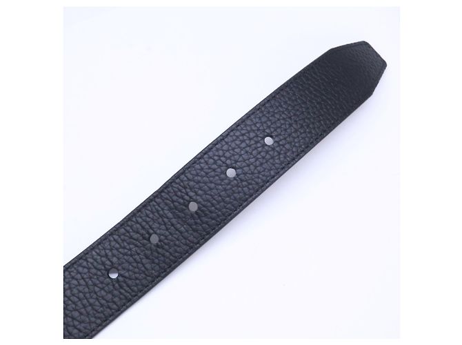 Cintura Louis Vuitton Pont Neuf 35MM Nero - vista 6