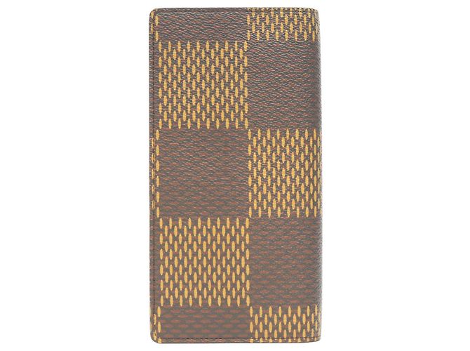Louis Vuitton x NIGO Damier Giant Portefeuille Brazza Long Wallet Damier ebene - Ansicht 3