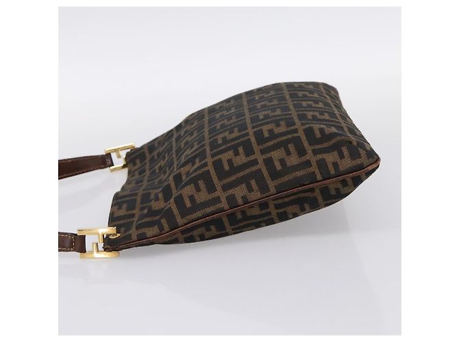 Fendi Schultertasche Zucca Medium Braun - Ansicht 3