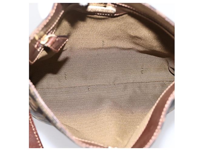 Fendi Schultertasche Zucca Medium Braun - Ansicht 5