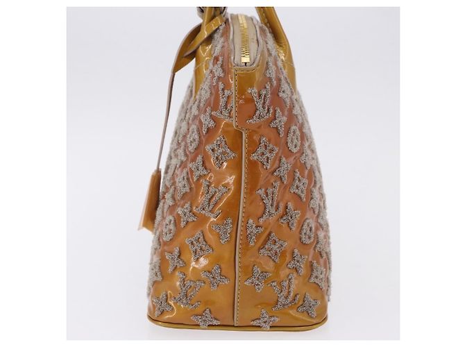Louis Vuitton Fascination Lockit Patent Lambskin BB Marrone - vista 3