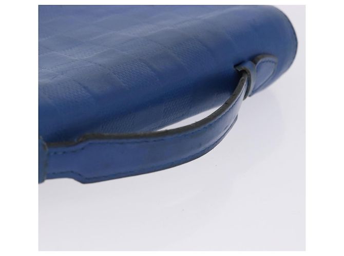 LOUIS VUITTON Damier Infini Zippy XL Travel Case Blue N60079 LV Auth BA15157 - vista 7
