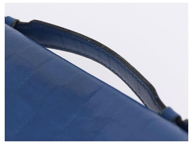 LOUIS VUITTON Damier Infini Zippy XL Travel Case Blue N60079 LV Auth BA15157 - vista 8