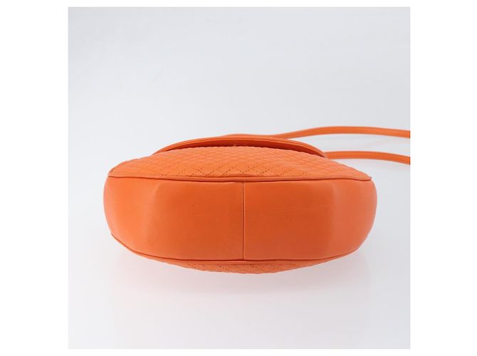 Borsa a mano BALLY in pelle 2way Orange Gold Auth 197157A D'oro Arancione - vista 5