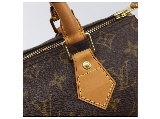 Borsa a mano LOUIS VUITTON Monogram Speedy 25 M41528 LV Auth 198913A Monogramma - vista 19