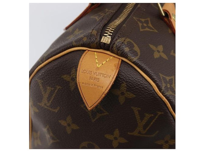 Borsa a mano LOUIS VUITTON Monogram Speedy 25 M41528 LV Auth 198913A Monogramma - vista 20