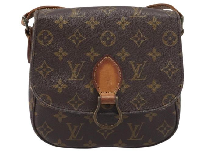 LOUIS VUITTON Monogram Saint Cloud MM Shoulder Bag M51243 LV Auth 198907 Monogramma - vista 13