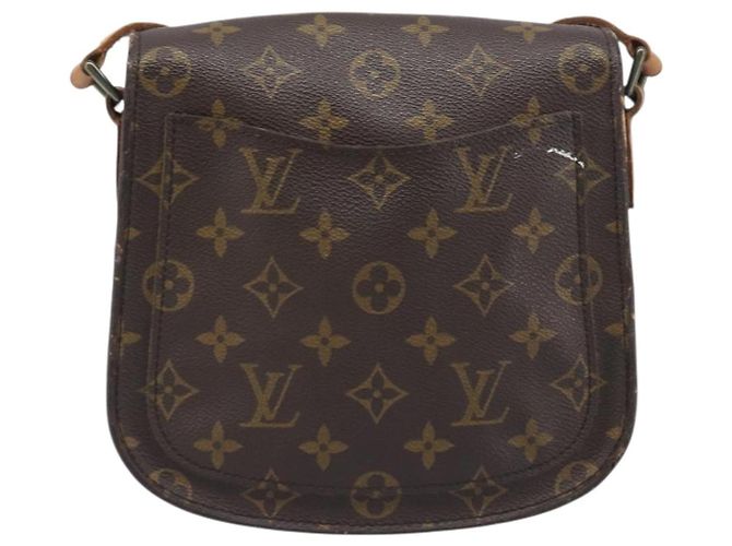 LOUIS VUITTON Monogram Saint Cloud MM Shoulder Bag M51243 LV Auth 198907 Monogramma - vista 2