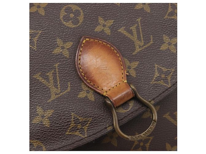 LOUIS VUITTON Monogram Saint Cloud MM Shoulder Bag M51243 LV Auth 198907 Monogramma - vista 20