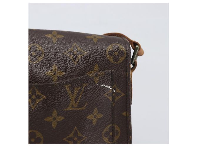 LOUIS VUITTON Monogram Saint Cloud MM Shoulder Bag M51243 LV Auth 198907 Monogramma - vista 3