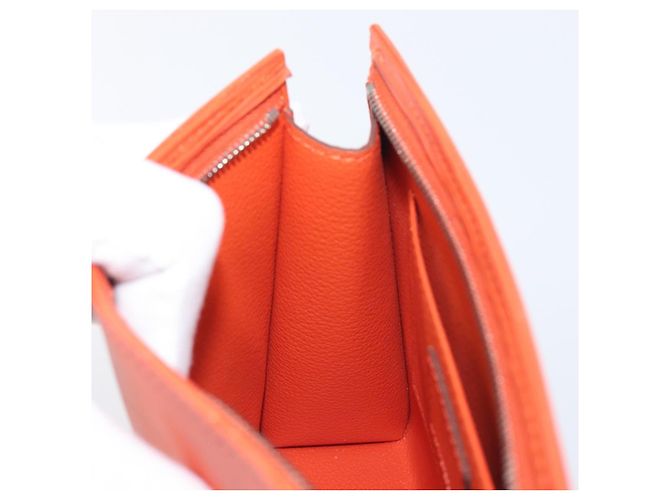 Borsa a pochette LOUIS VUITTON Epi Posh Toilette 19 Orange Pimon LV Auth 199014A Arancione - vista 19