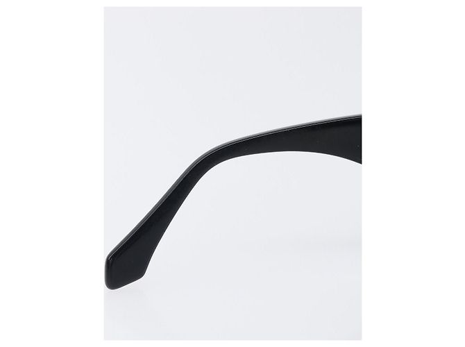 LOUIS VUITTON Occhiali da sole Charleston Justin Plastica Nero Z1244E LV Auth 200174M Argento - vista 17