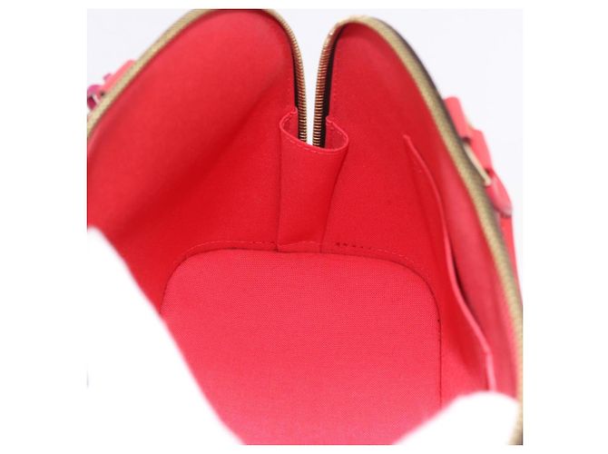 LOUIS VUITTON Monogram Totem Alma PM Hand Bag Red Flamingo LV Auth 199111SAM Rosso Monogramma - vista 23