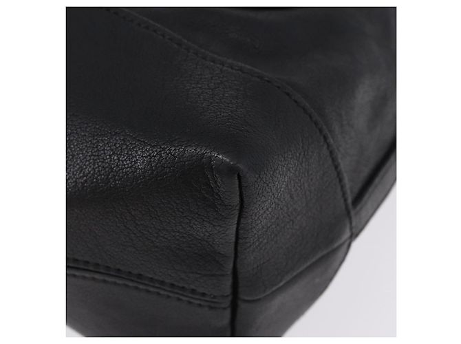 Borsa a tracolla Miu Miu in pelle nera e oro Auth yk20777M Nero D'oro - vista 16