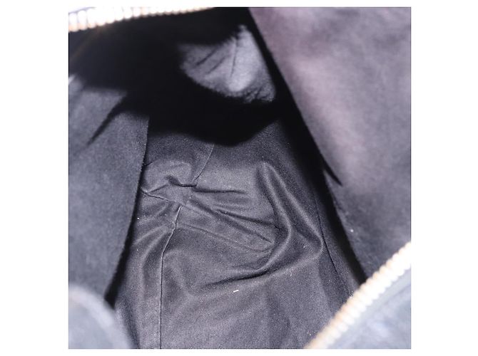 Borsa a tracolla Miu Miu in pelle nera e oro Auth yk20777M Nero D'oro - vista 20
