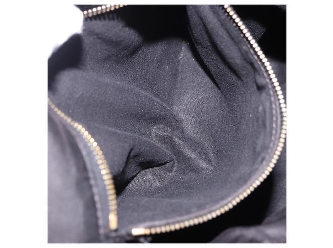 Borsa a tracolla Miu Miu in pelle nera e oro Auth yk20777M Nero D'oro - vista 23