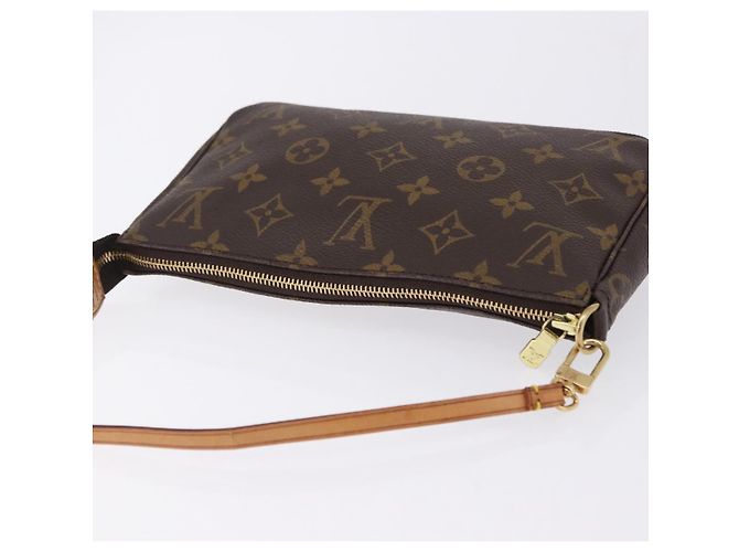 LOUIS VUITTON Monogram Pochette Accessoires Pouch M51980 LV Auth ka5901A Monogramma - vista 6