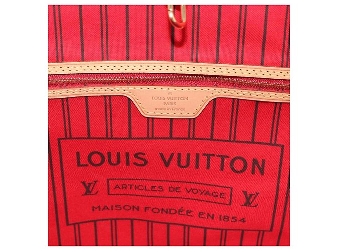Borsa Tote LOUIS VUITTON Monogram Neverfull MM M40156 LV Auth am12488SAM Monogramma - vista 19