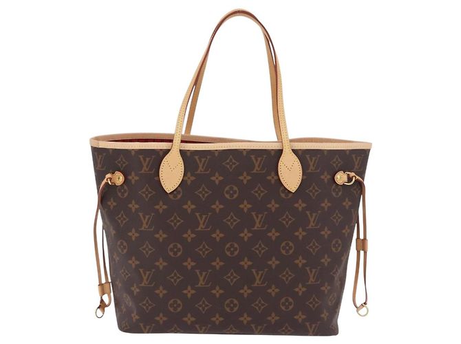 Borsa Tote LOUIS VUITTON Monogram Neverfull MM M40156 LV Auth am12488SAM Monogramma - vista 2
