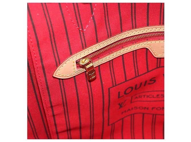 Borsa Tote LOUIS VUITTON Monogram Neverfull MM M40156 LV Auth am12488SAM Monogramma - vista 22