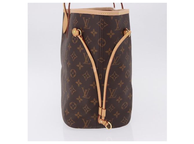Borsa Tote LOUIS VUITTON Monogram Neverfull MM M40156 LV Auth am12488SAM Monogramma - vista 3