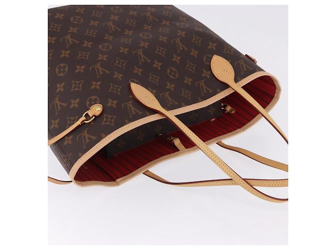 Borsa Tote LOUIS VUITTON Monogram Neverfull MM M40156 LV Auth am12488SAM Monogramma - vista 6