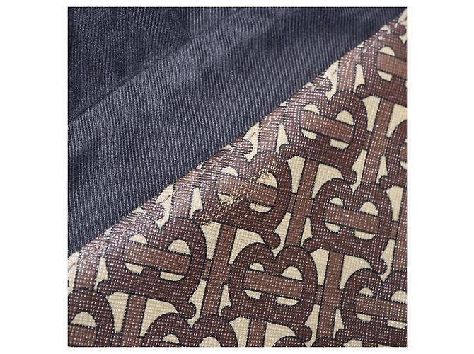 Borsello da vita BURBERRY PVC Brown Gold Auth 197864 Marrone D'oro - vista 10