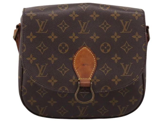 LOUIS VUITTON Monogram Saint Cloud GM Shoulder Bag M51242 LV Auth 199020 Monogramma - vista 13