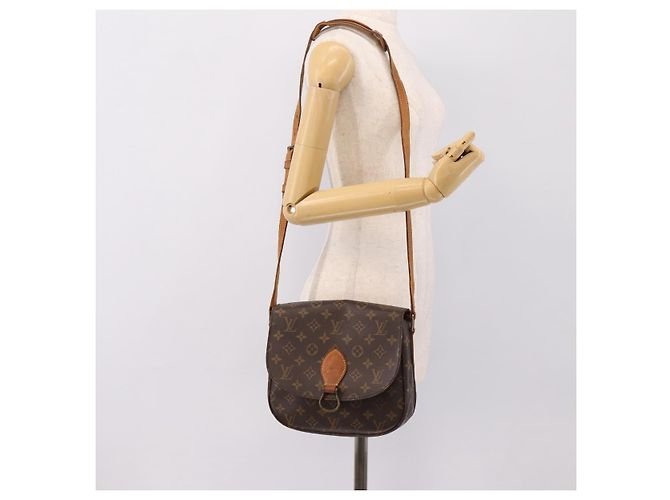 LOUIS VUITTON Monogram Saint Cloud GM Shoulder Bag M51242 LV Auth 199020 Monogramma - vista 26