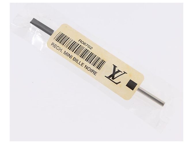 LOUIS VUITTON Styro Agenda Penna a sfera metal Silver LV Auth BA15245 Argento - vista 20