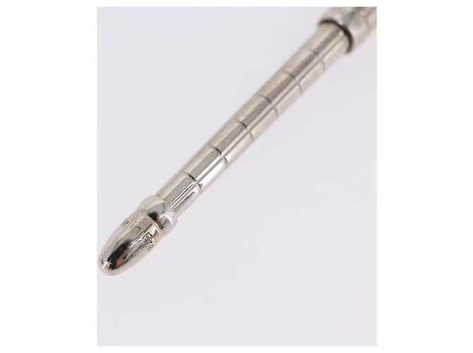 LOUIS VUITTON Styro Agenda Penna a sfera metal Silver LV Auth BA15245 Argento - vista 3