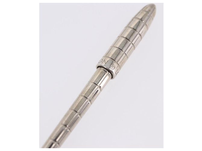 LOUIS VUITTON Styro Agenda Penna a sfera metal Silver LV Auth BA15245 Argento - vista 4