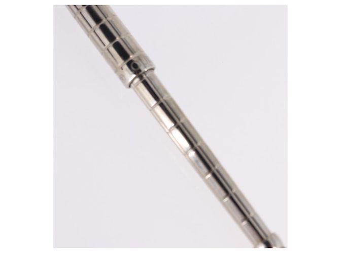 LOUIS VUITTON Styro Agenda Penna a sfera metal Silver LV Auth BA15245 Argento - vista 8