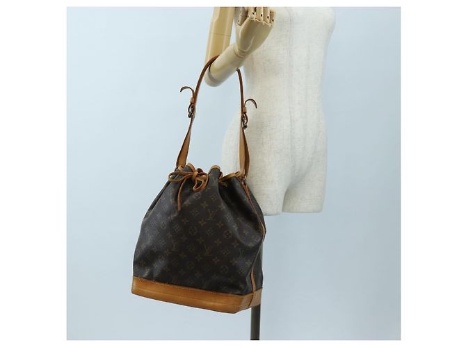LOUIS VUITTON Borsa a tracolla Monogram Noe M42224 LV Auth 194390V Monogramma - vista 25